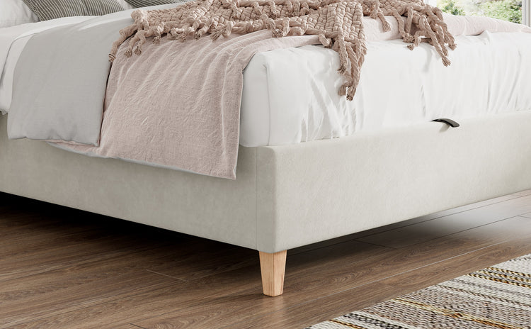 Bedmaster Rhodes Ottoman Bed Stone Footboard-Better Bed Company