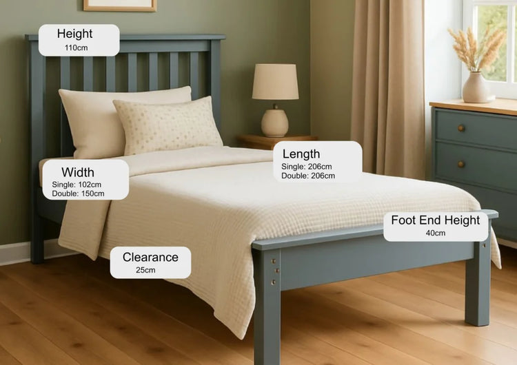 Wholesale Beds Kiwi Bed Frame Dimensions-Better Bed Company