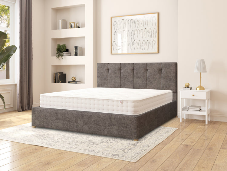 Ederle Fabric Ottoman Bed