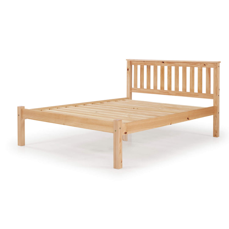 Heartlands Manila Pine Bed Frame-Brown King Size LFE-Better Bed Comapny