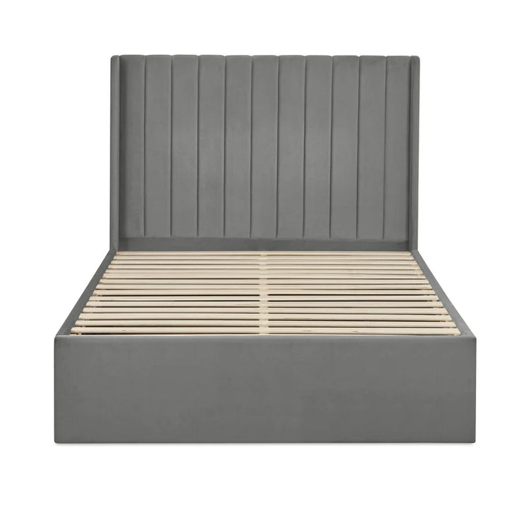 Julian Bowen Leila Storage Bed-Grey-Better Bed Company