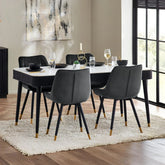 Julian Bowen Louis Dining Table With Drawers-Better Bed Company