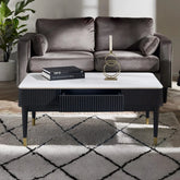 Julian Bowen Louis Coffee Table With 2 Drawers-Better Bed Company