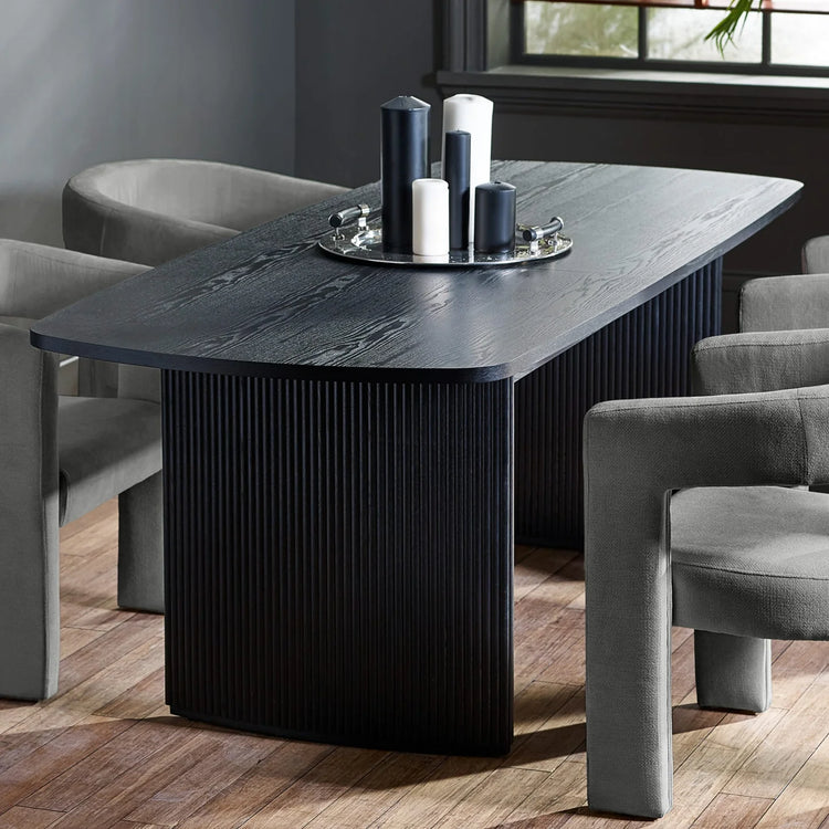 Julian Bowen Louis Extending Dining Table-Better Bed Company