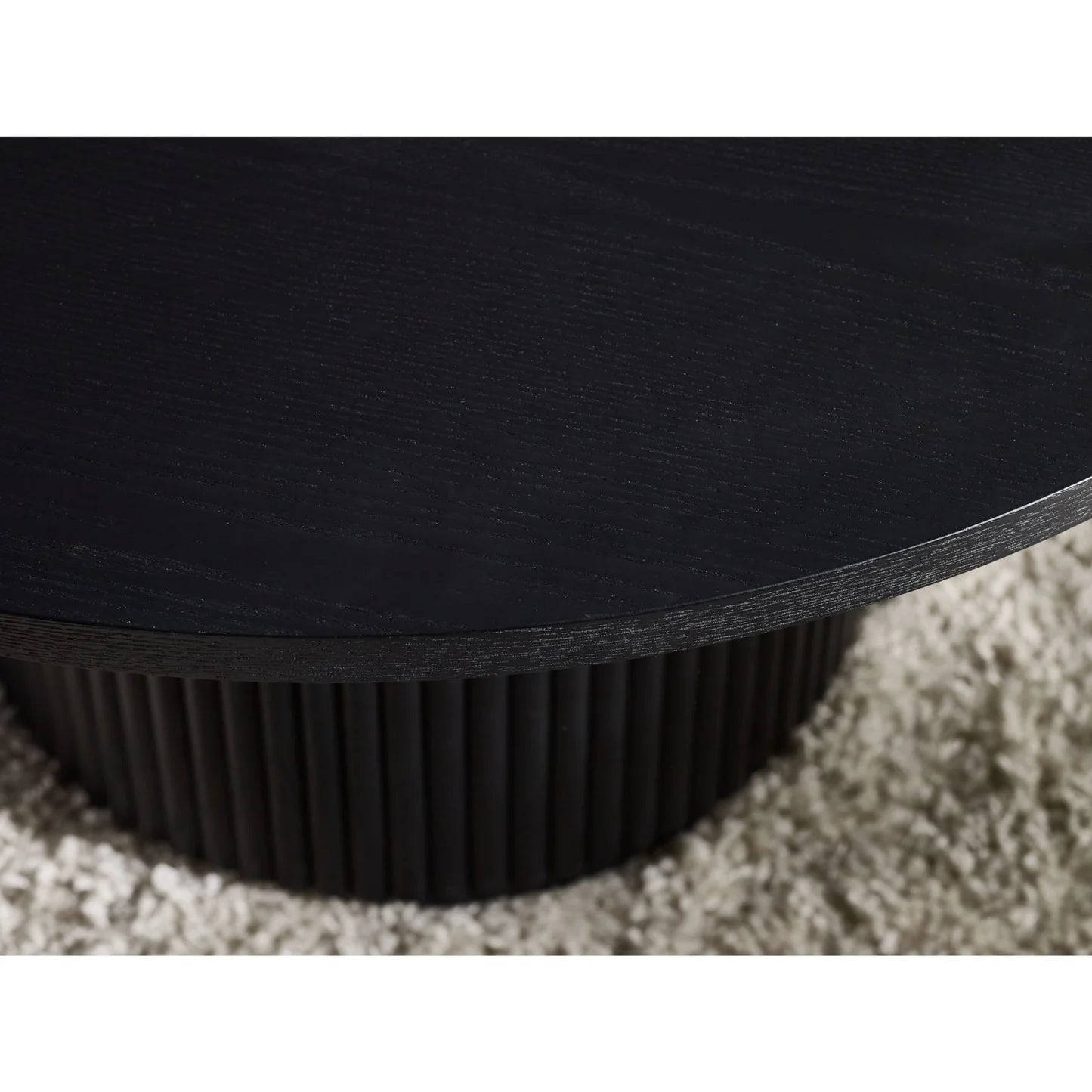 Julian Bowen Louis Round Coffee Table Top Of Table-Better Bed Company