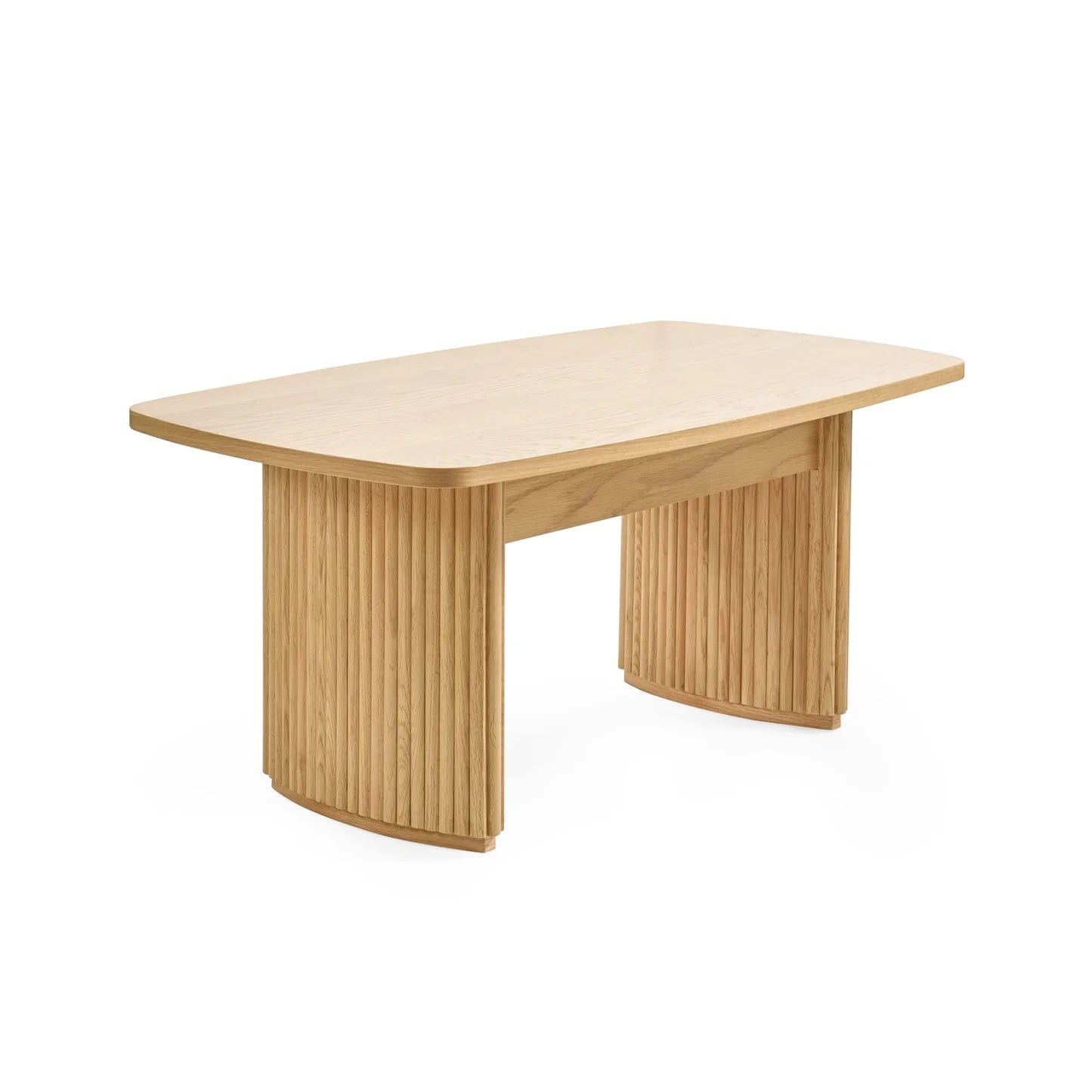 Julian Bowen Louis Compact Coffee Table From Side Front-Better Bed Company