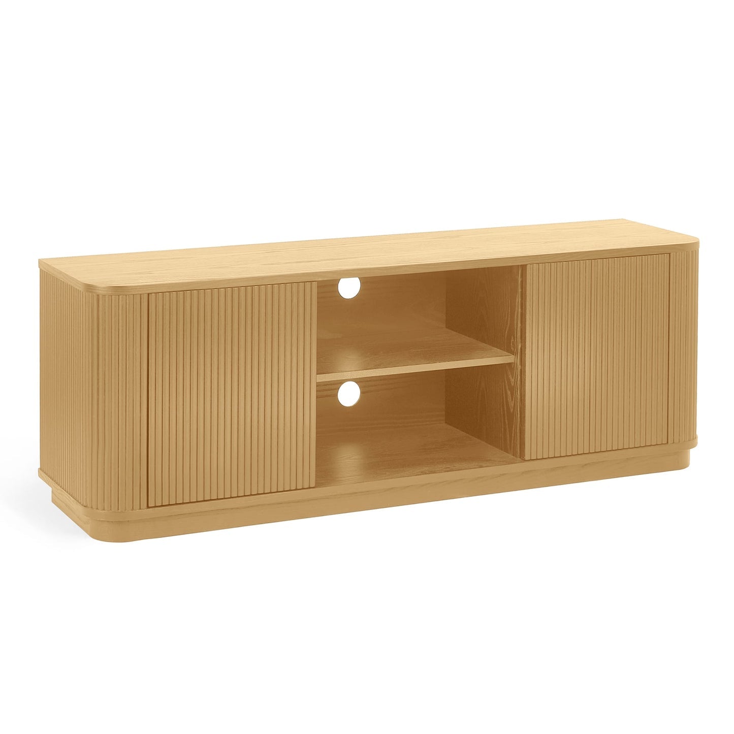 Julian Bowen Louis Tv Unit-Oak-Better Bed Company