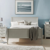 Julian Bowen Maine Grey Bed Frame-Better Bed Company