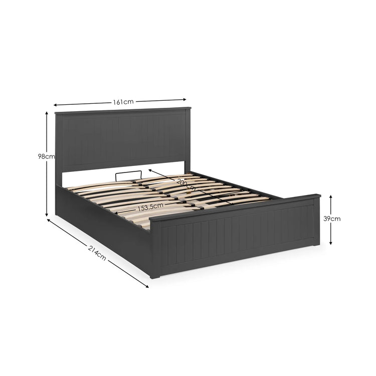 Julian Bowen Maine Ottoman Bed Size King Size-Better Bed Company