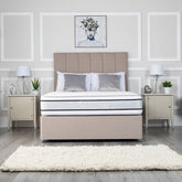 Myer Adams Memory Pocket Silk Divan Bed-Better Bed Company