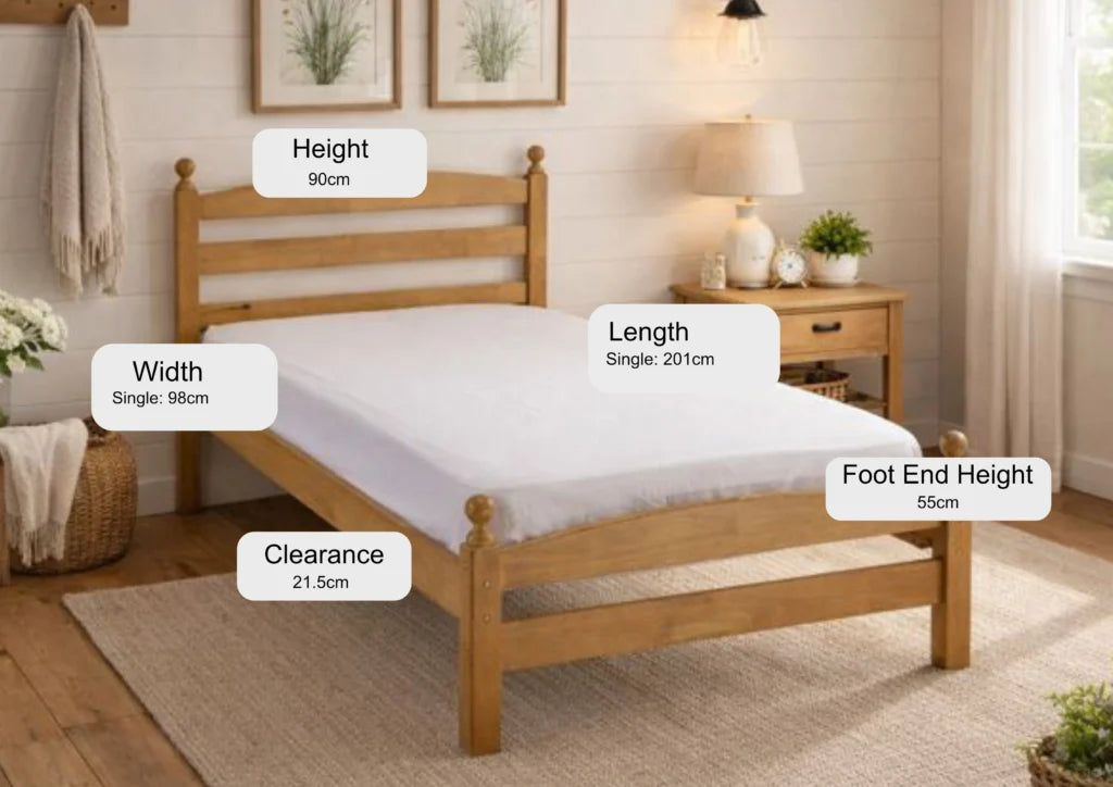 Wholesale Beds Moderna Bed Frame Dimensions-Better Bed Company