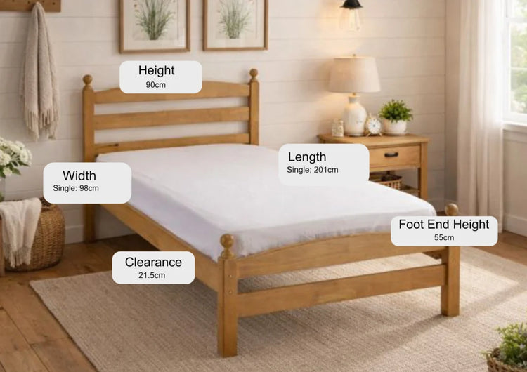Wholesale Beds Moderna Bed Frame Dimensions-Better Bed Company