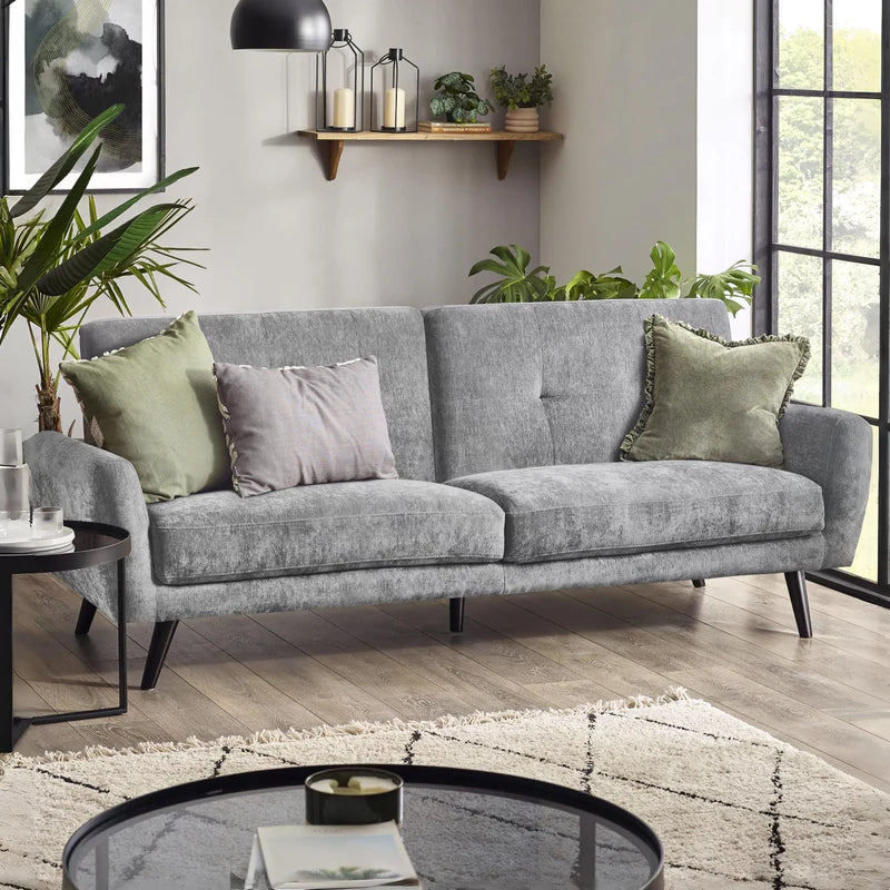 Julian Bowen Monza Sofabed Dove Grey-Better Bed Company