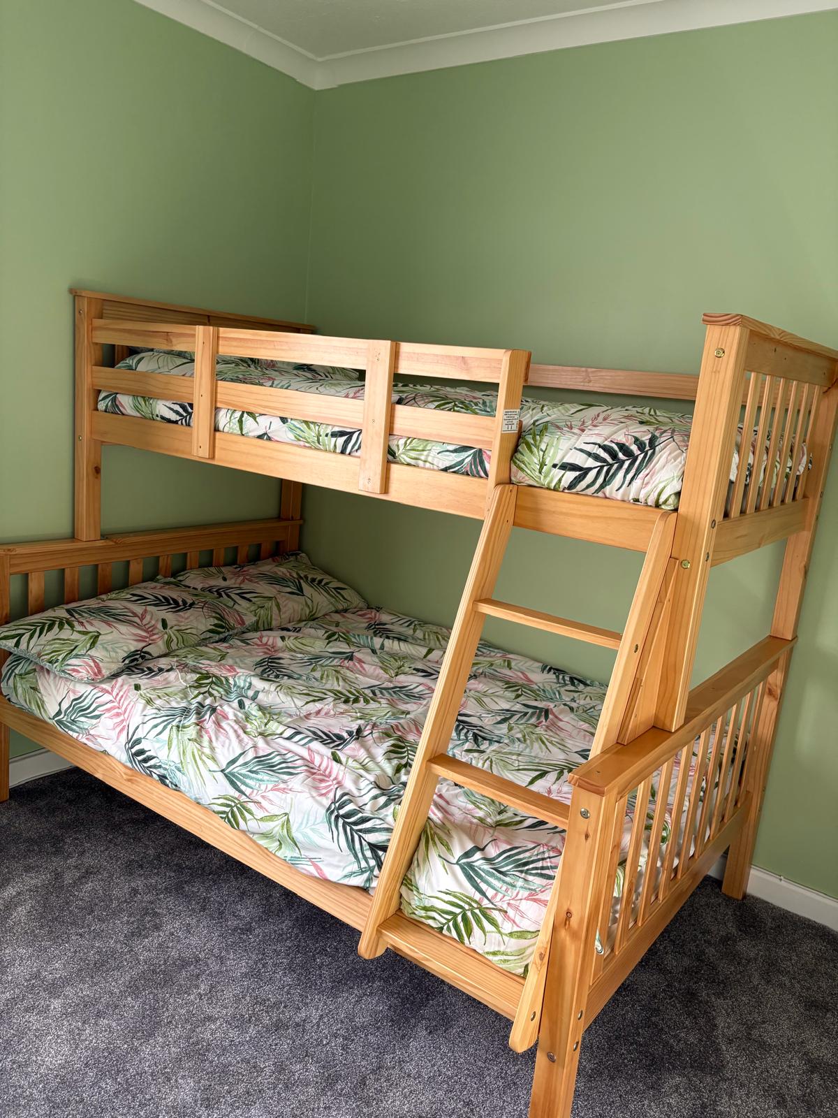 Heartlands Furniture Prime Triple Sleeper bunk bed-Better Bed Company