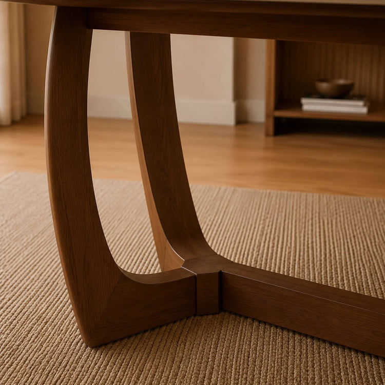 Julian Bowen Portland Rectangular Dining Table Legs-Better Bed Company
