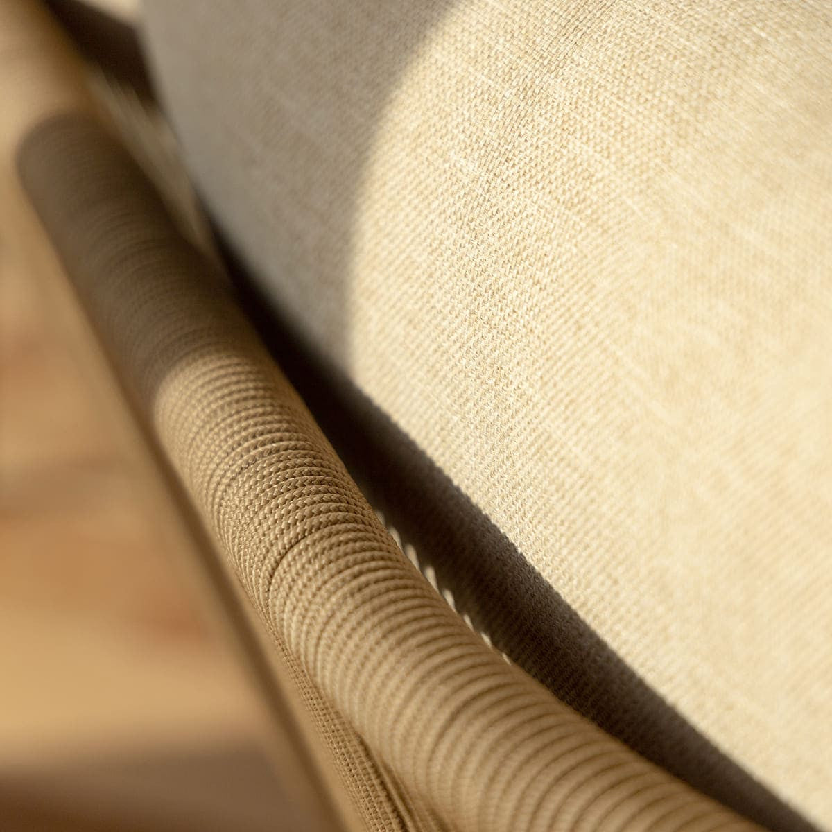 Maze Porto 3 Seat Lounge Set Rope Close Up-Better Bed Company