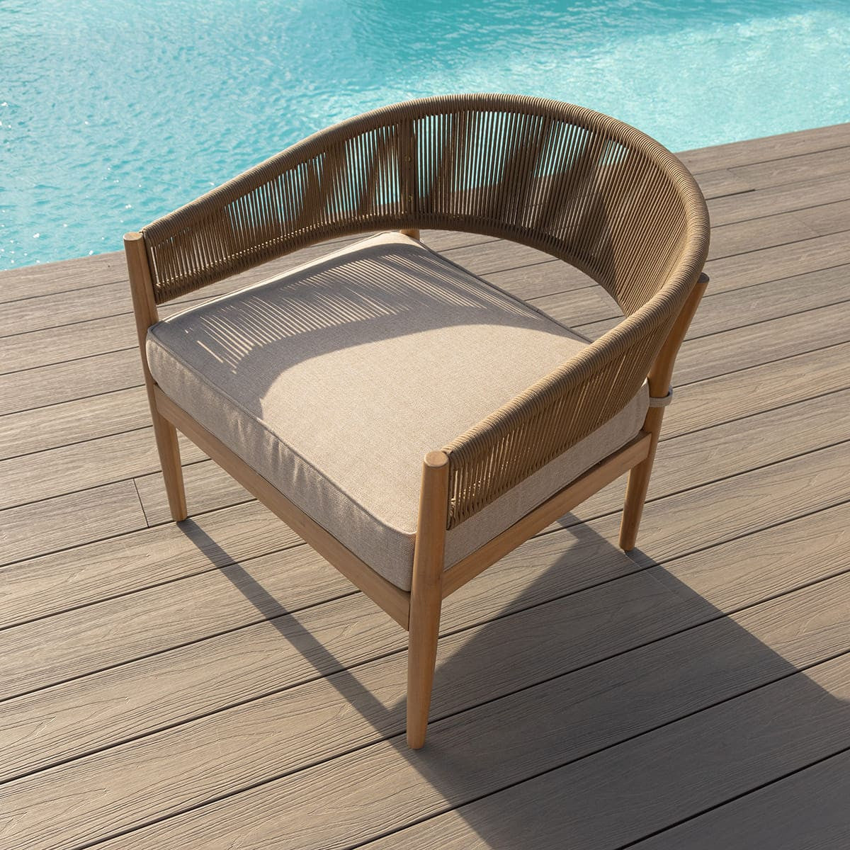 Maze Porto Lounge Set Chair With Cushion On-Better Bed Company