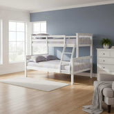 Heartlands Furniture Prime Triple Sleeper bunk bed White-Better Bed Company