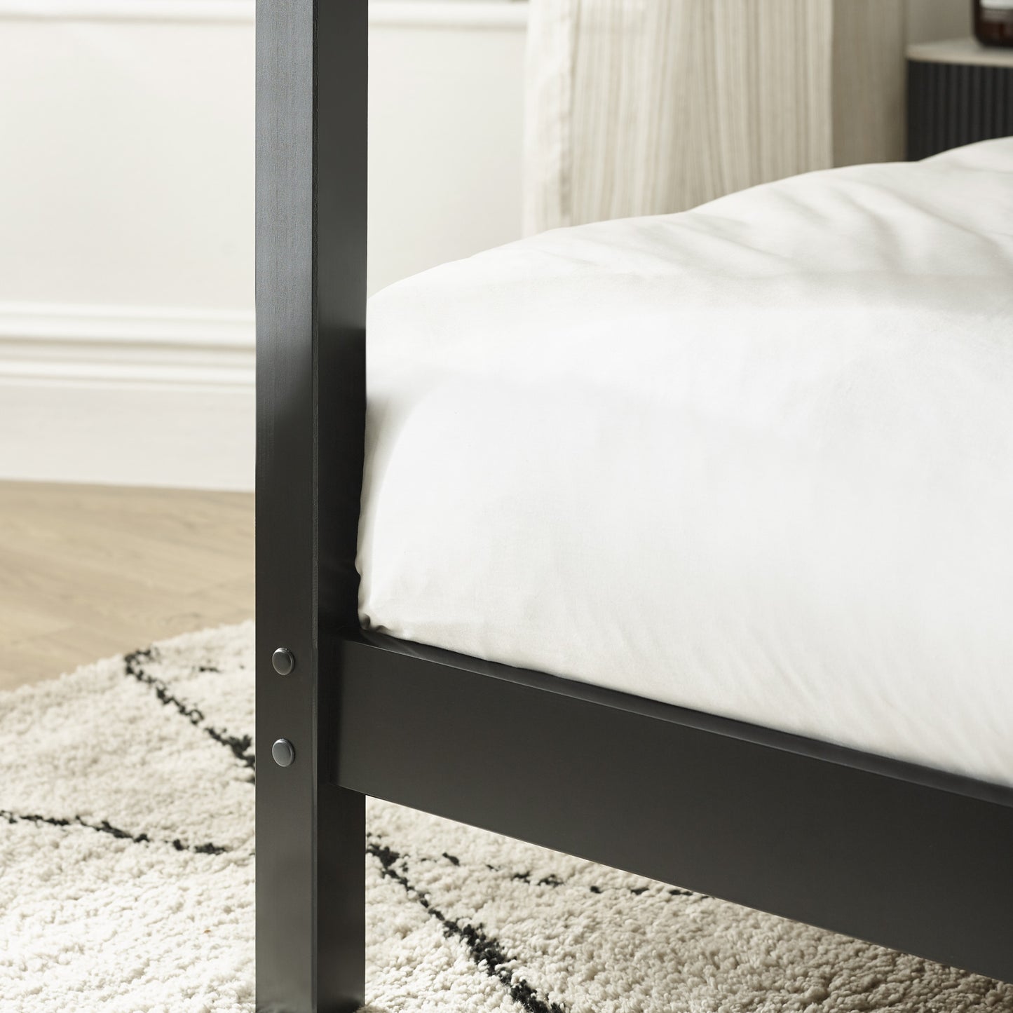 Julian Bowen Roxanne Canopy Bed Frame-Better Bed Company