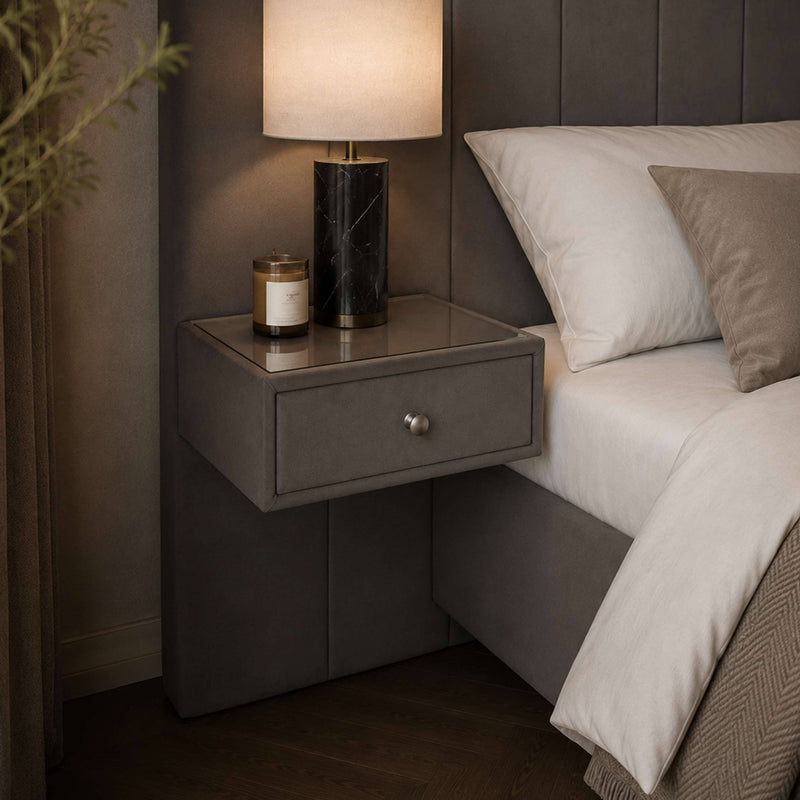 Julian Bowen Sloan Bed Frame with Built-In Side Tables-Better Bed Company