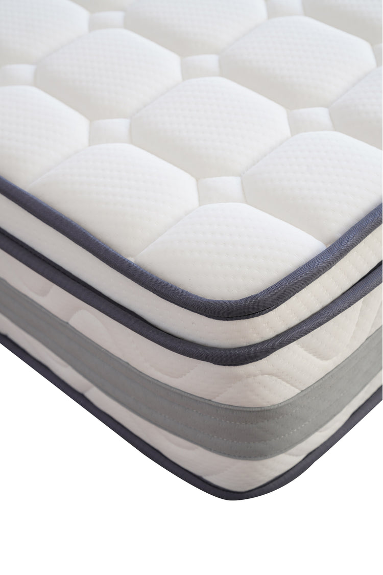 Visco Therapy Silver 2500 Mattress Corner Close Up-Better Bed Company