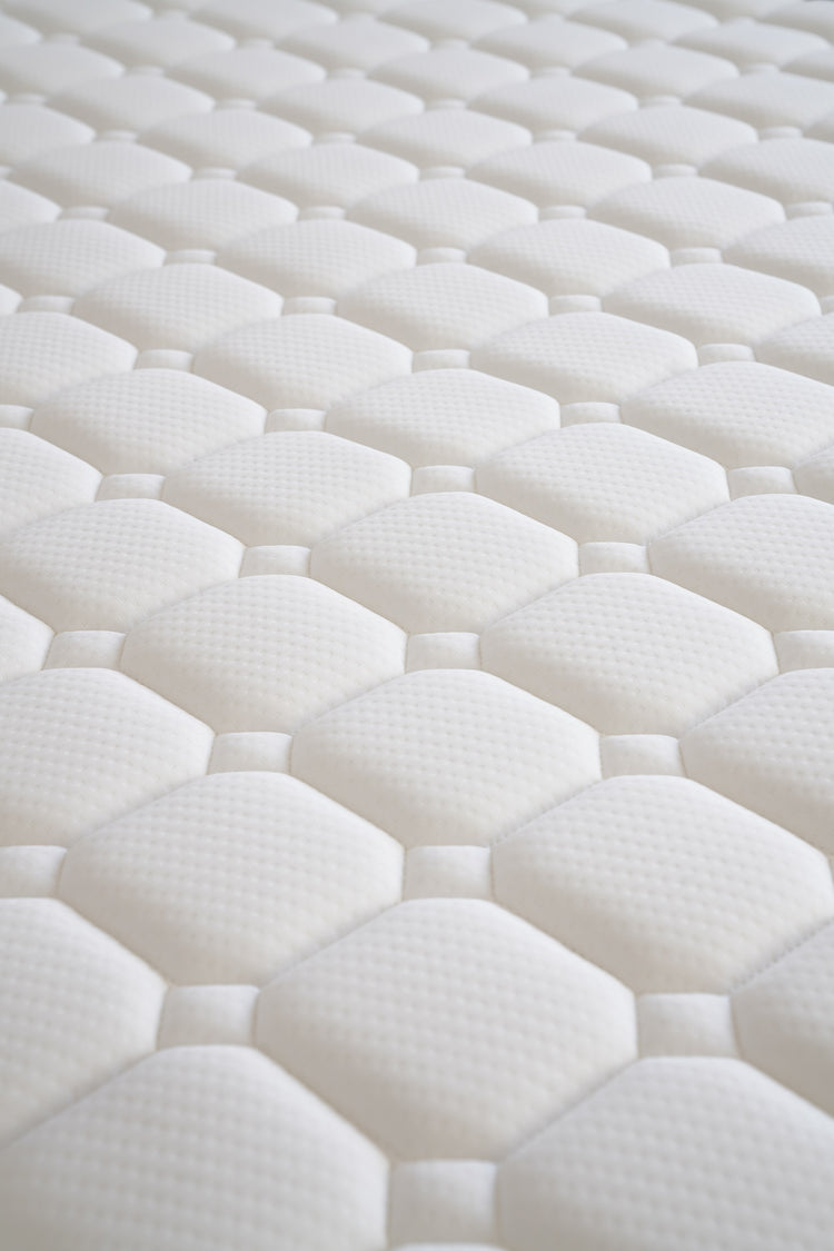 Visco Therapy Silver 2500 Mattress Cover Close Up-Better Bed Company