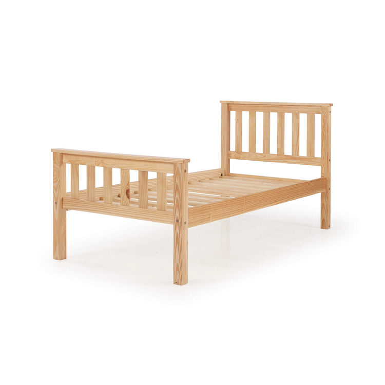 Heartlands Manila Pine Bed Frame-Brown Single HFE-Better Bed Comapny