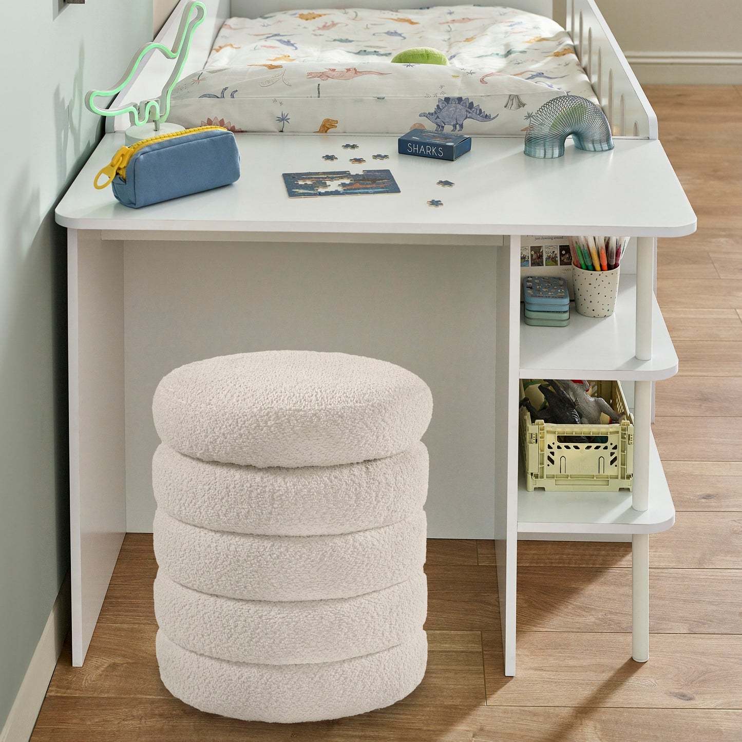 Julian Bowen Vision Low Sleeper With Desk-Better Bed Company