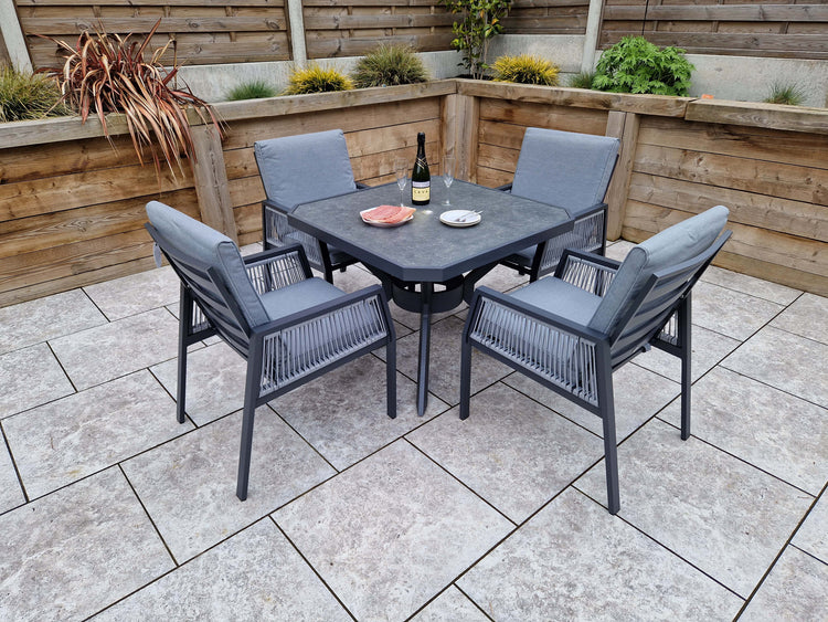 Signature Weave BETTINA Octagon dining set-Better Bed Company
