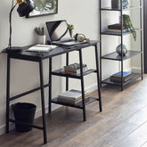 Julian Bowen Chicago Desk - Smoked Glass-Better bed Company