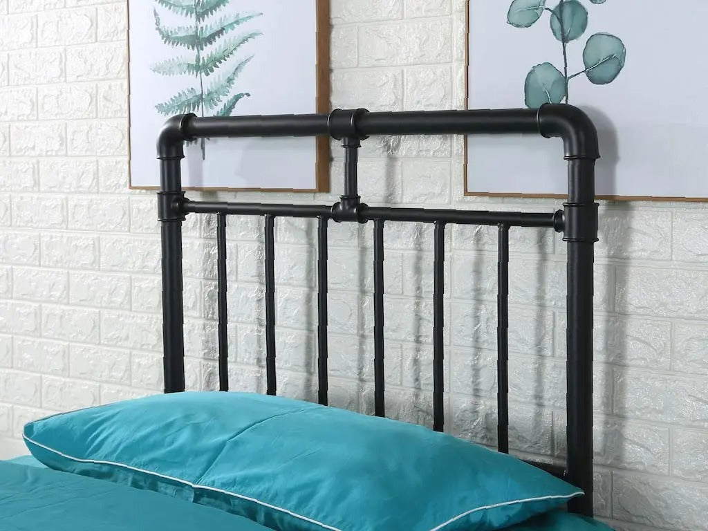 Wholesale Beds PIP Bed Black Single Front - Better Bed Company
