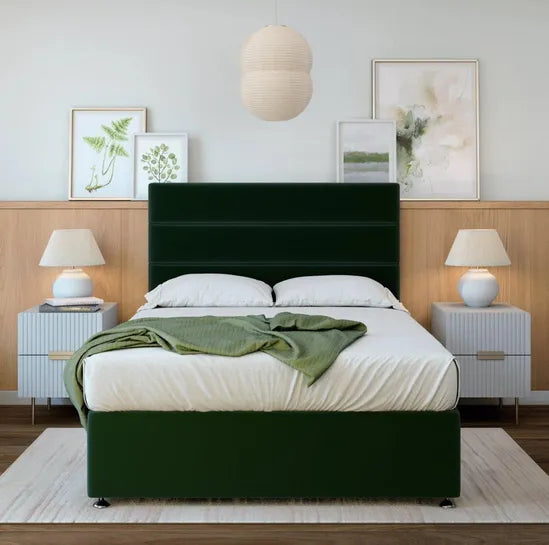 Bedmaster Venice Divan Bed Green-Better Bed Company