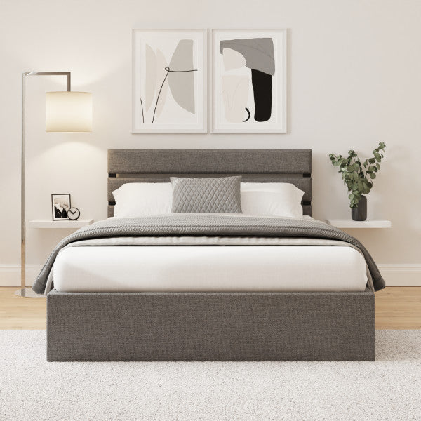 GFW End Lift Hudson Ottoman Double Bed-Better Bed Company