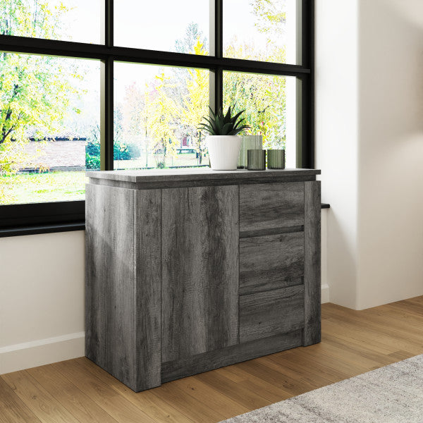 GFW CANYON MULTI UNIT Charcoal From Side-Better Bed Company