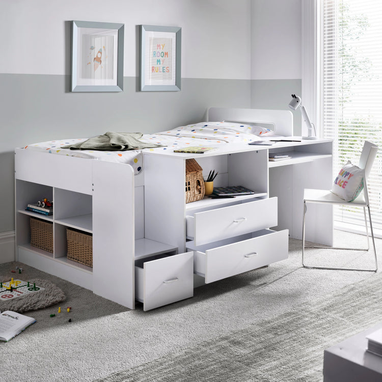 Bedmaster Millie Storage Mid Sleeper-Better Bed Company