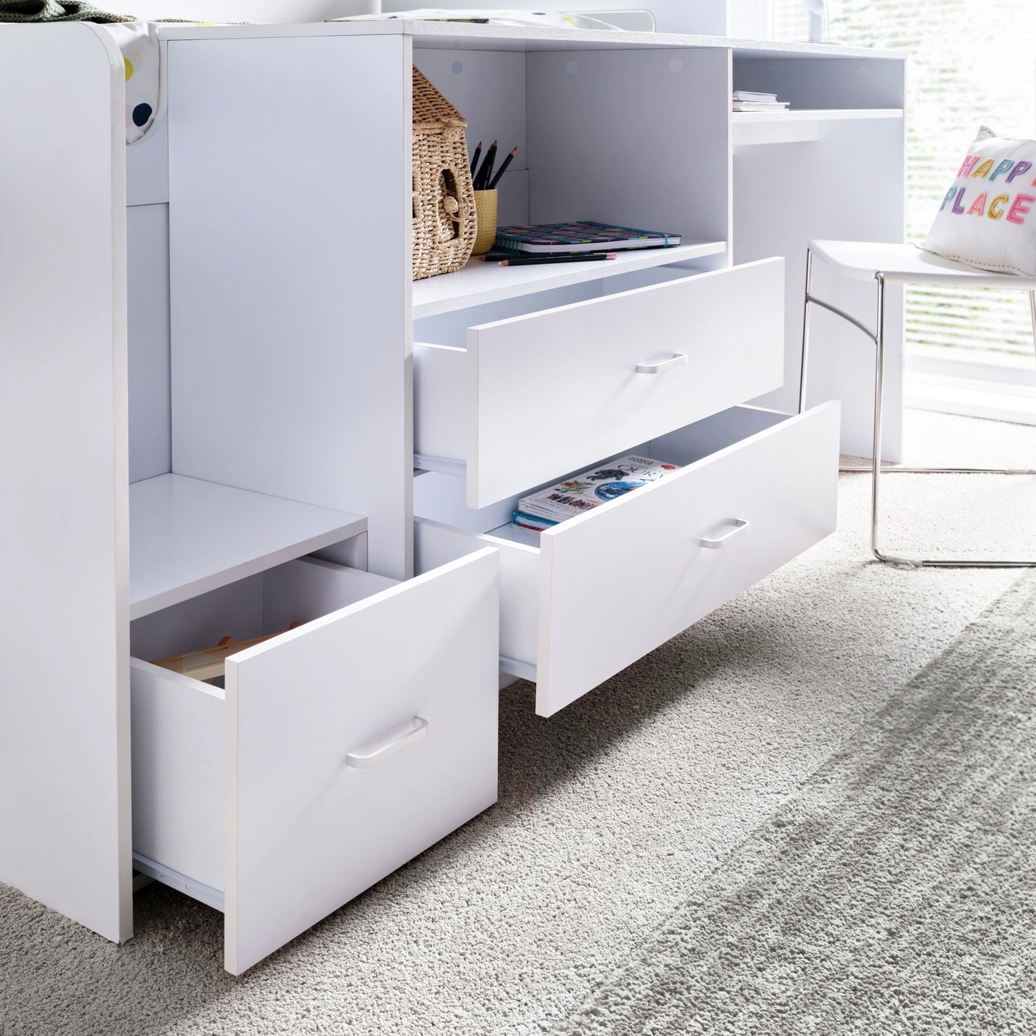 Bedmaster Millie Storage Mid Sleeper-Better Bed Company