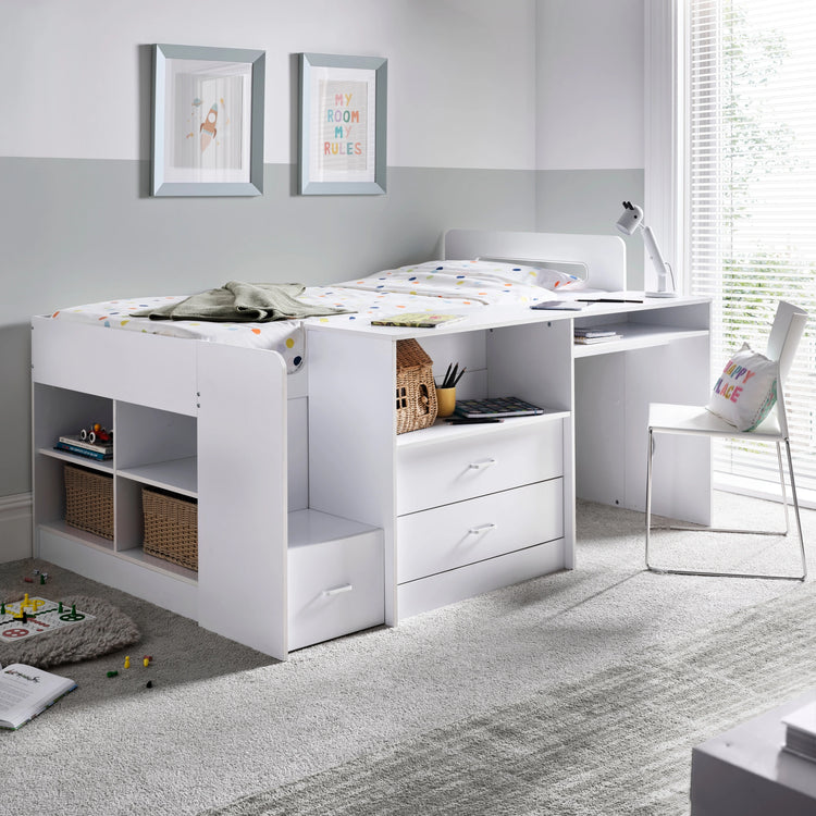 Bedmaster Millie Storage Mid Sleeper-Better Bed Company