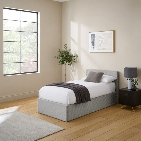 GFW Corduroy End Lift Ottoman Bed-Better Bed Company