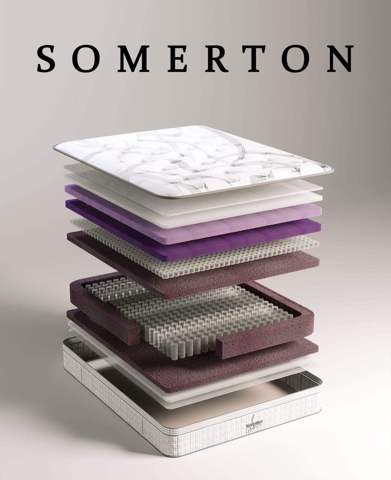 Shakespeare Beds Somerton Mattress Inside Detail-Better Bed Company