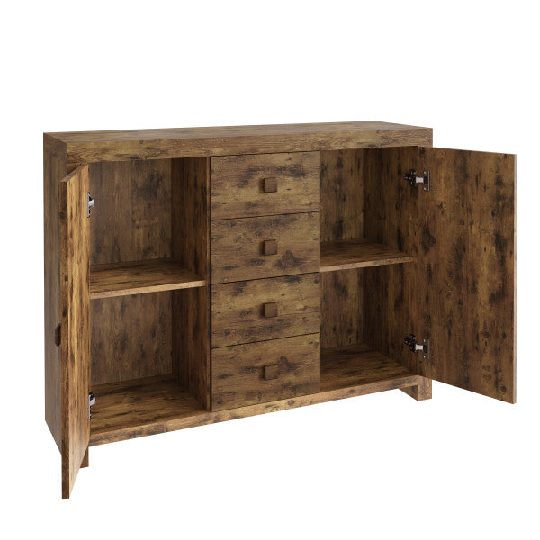 GFW Jakarta Large Sideboard Doors Open-Better Bed Company