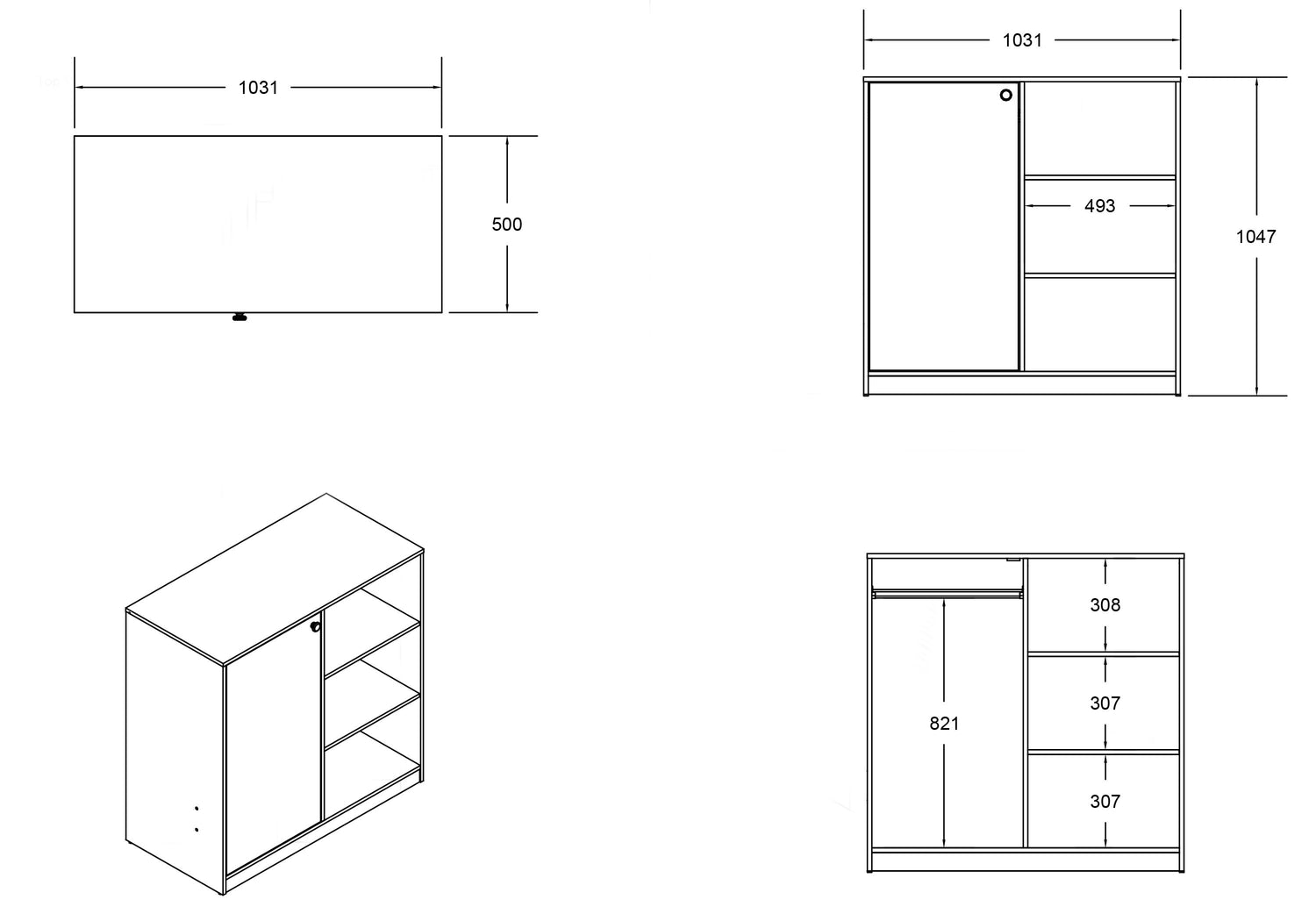 Kids Bunk Beds Clara Wooden High Sleeper Storage Bed Dimensions Of Cupboard-Better Bed Company