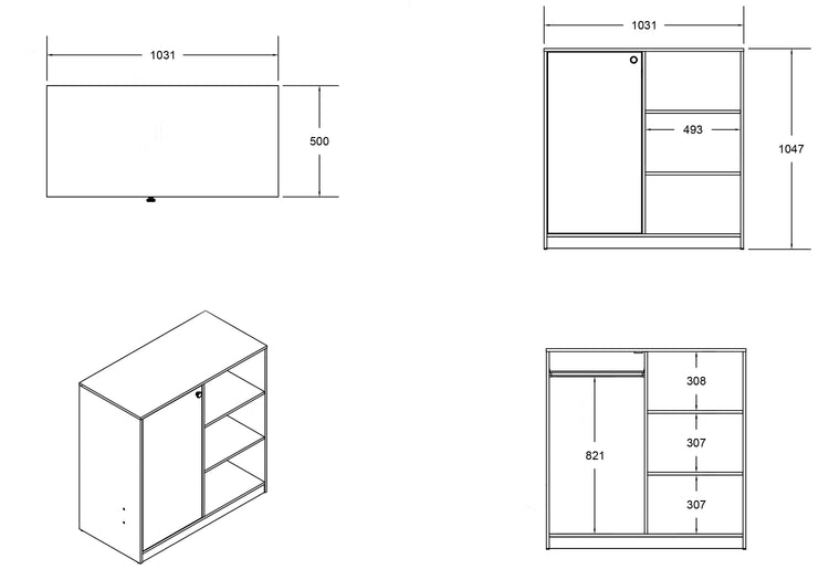 Kids Bunk Beds Clara Wooden High Sleeper Storage Bed Dimensions Of Cupboard-Better Bed Company