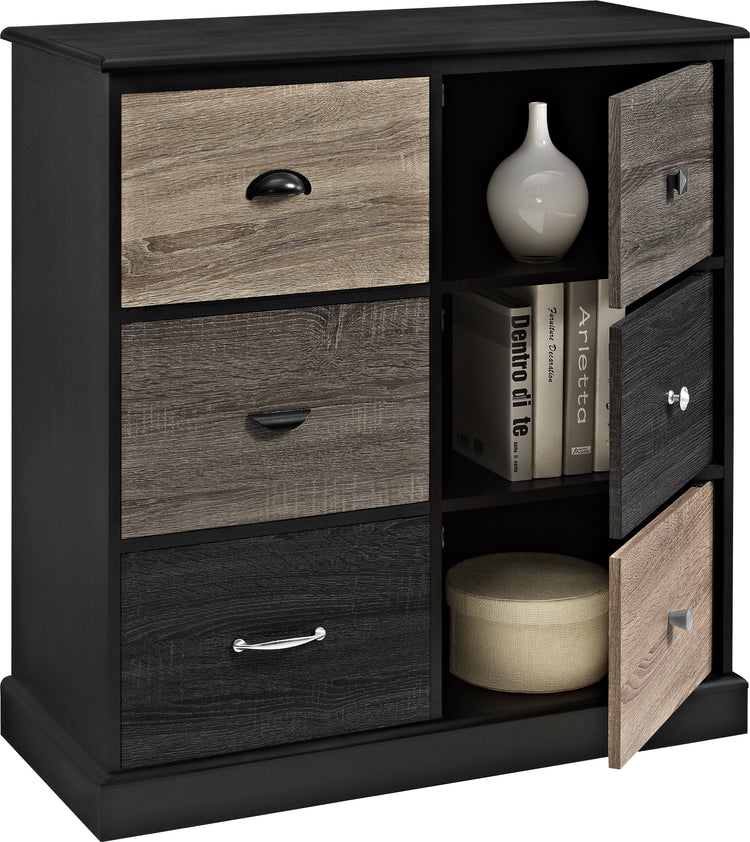 Dorel Home Mercer 6 Door Storage Cabinet