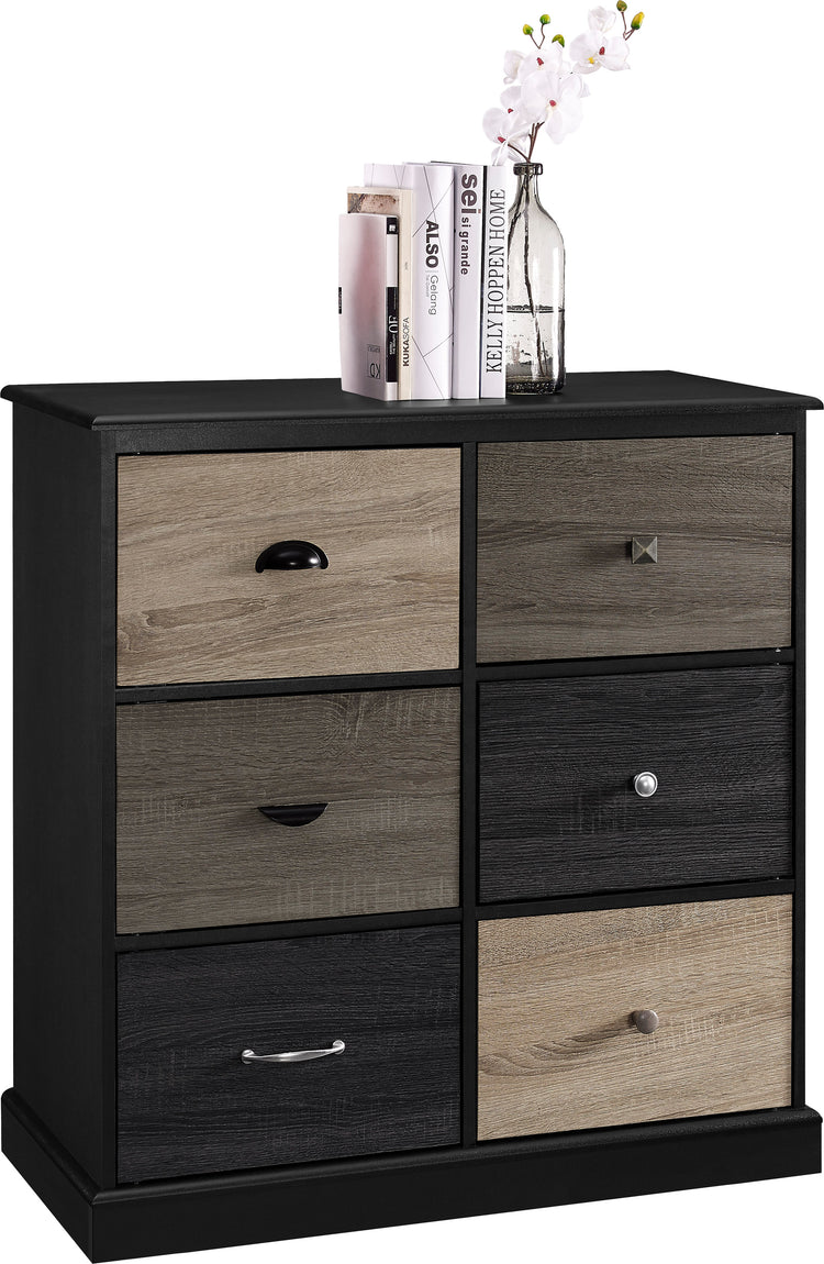 Dorel Home Mercer 6 Door Storage Cabinet