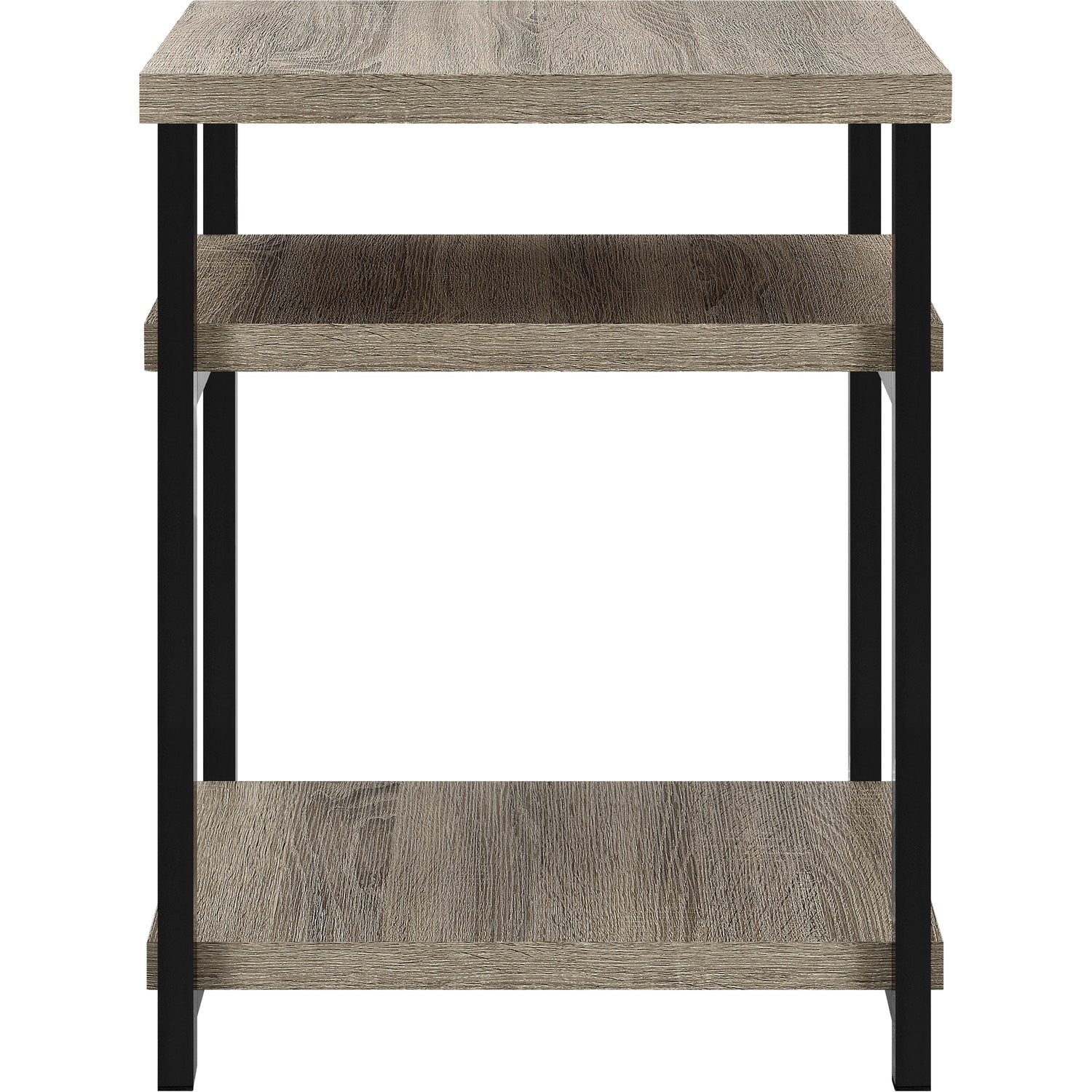 Dorel Home Elmwood End Table Front View-Better Bed Company 
