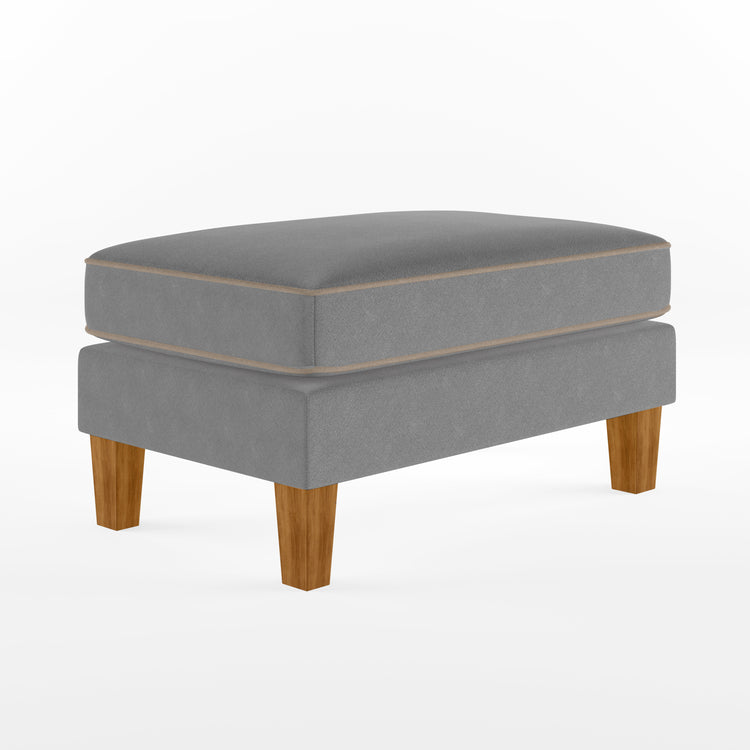 Dorel Home Bowen Ottoman Grey-Better Bed Company 