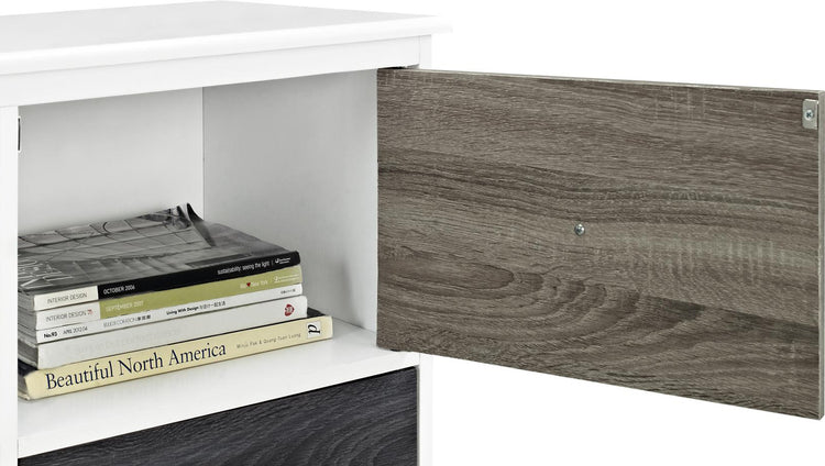 Dorel Home Mercer 6 Door Storage Cabinet