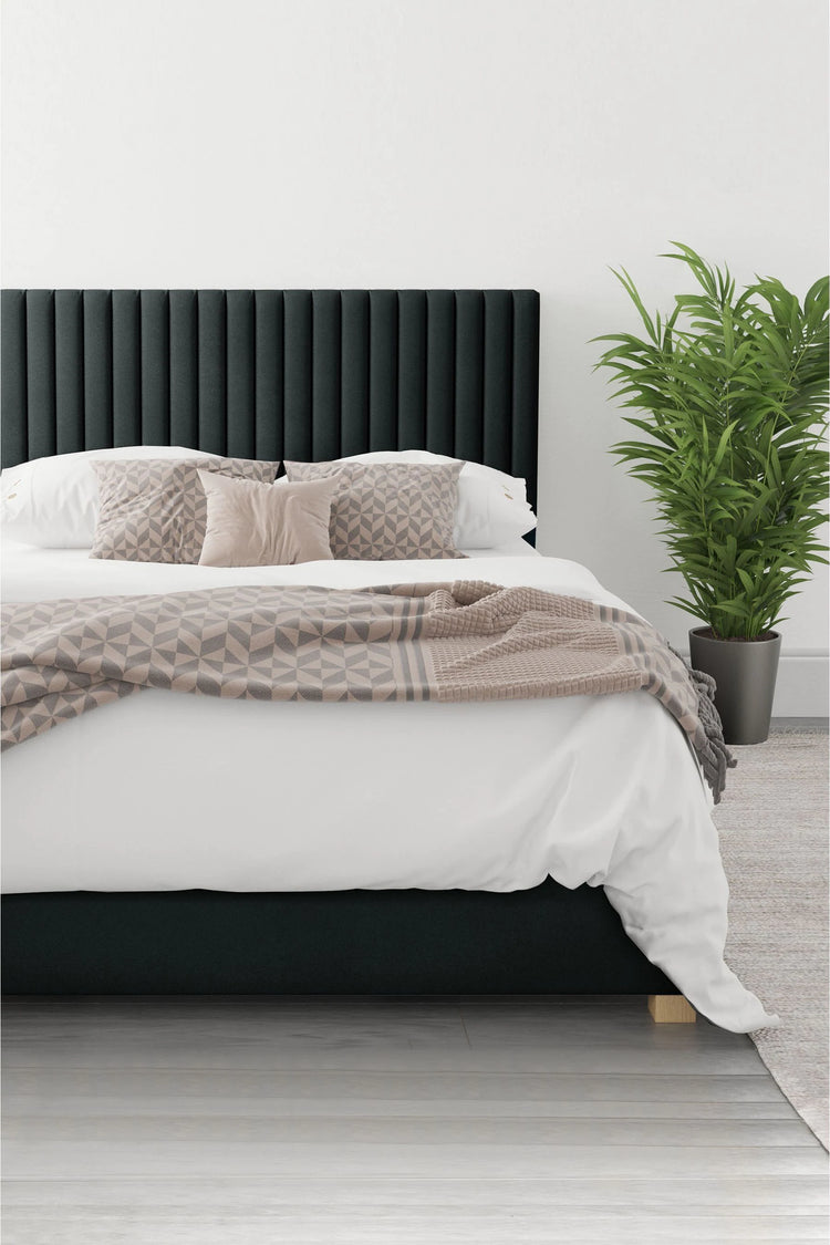 Aspire Furniture Grant Ebony Ottoman Bed
