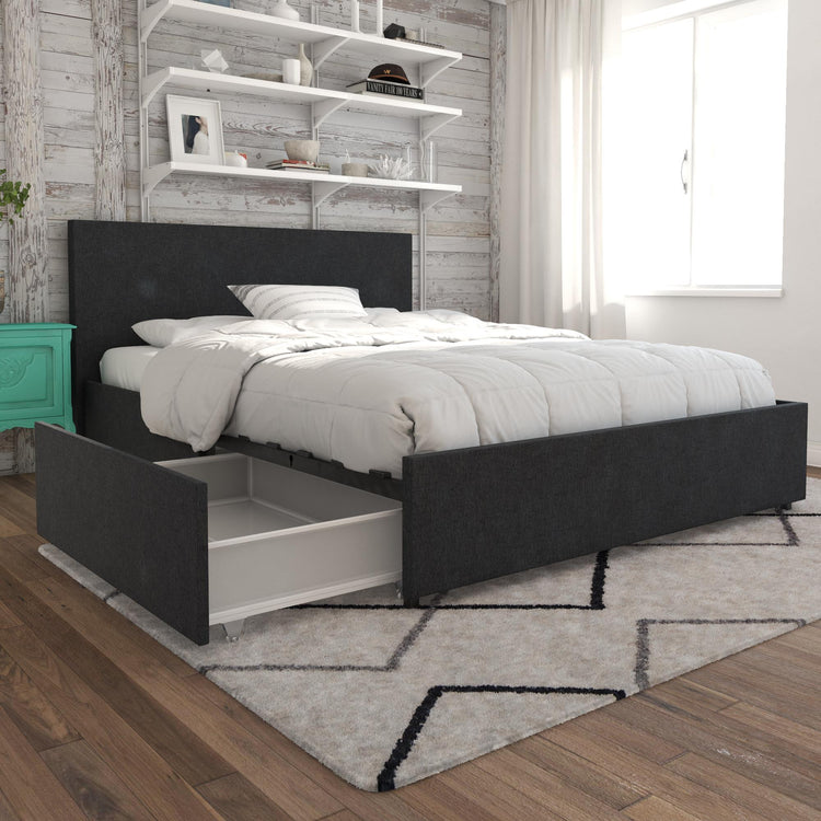 Novogratz Kelly Storage Bed