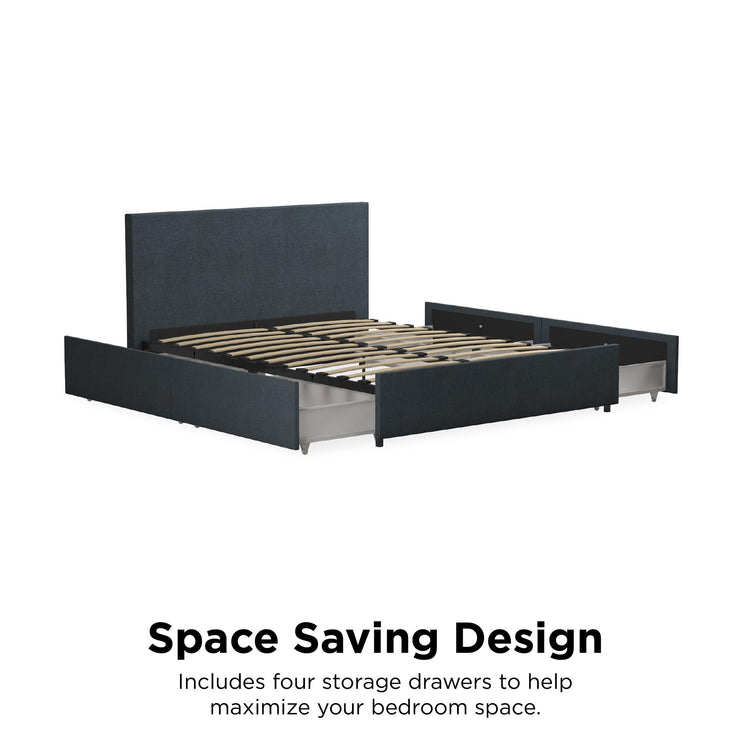 Novogratz Kelly Storage Bed
